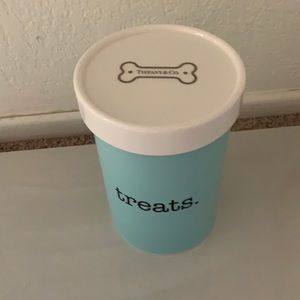 Tiffany & Co Pet Treats Canister - NWOT!
